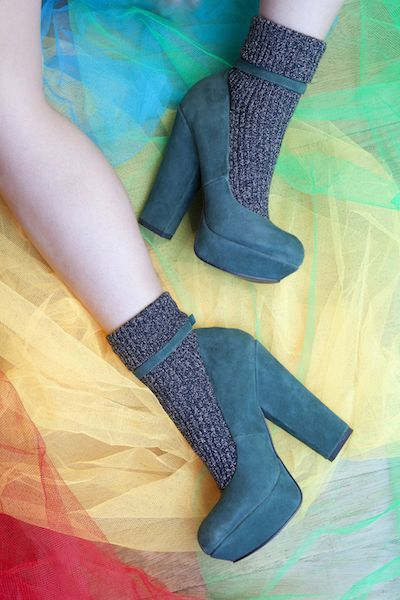 chaussettes à paillettes by Walleriana