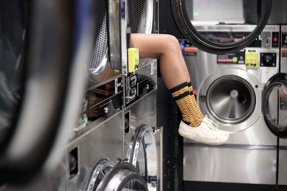 machine à laver, chaussettes